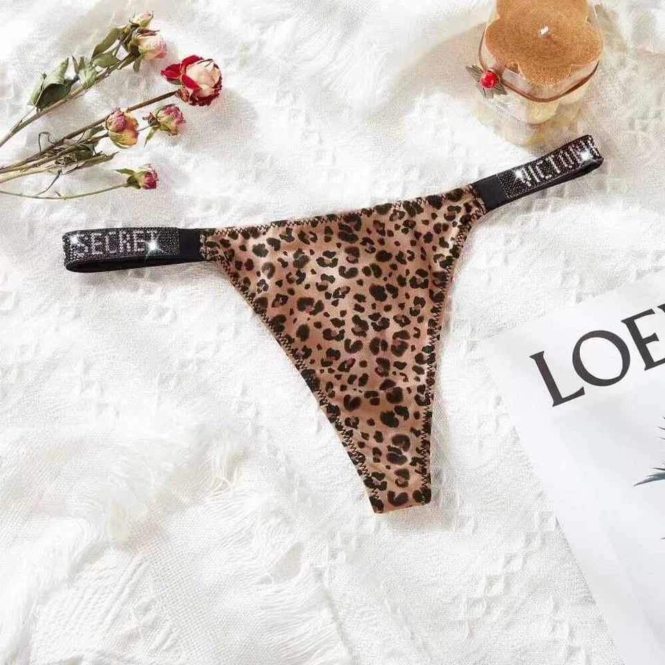 Victoria Secret VERY SEXY Shine Strap Lace or Brazilian Panty or Thong Panty