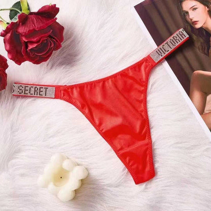 Victoria Secret VERY SEXY Shine Strap Lace or Brazilian Panty or Thong Panty